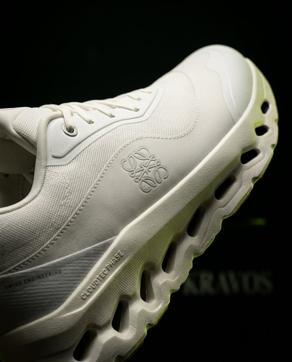 ON 2 Mesh Perforated-Sole Running Trainer