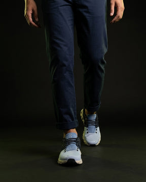 ON 5 Mesh CloudTec Running Trainer Navy Blue White