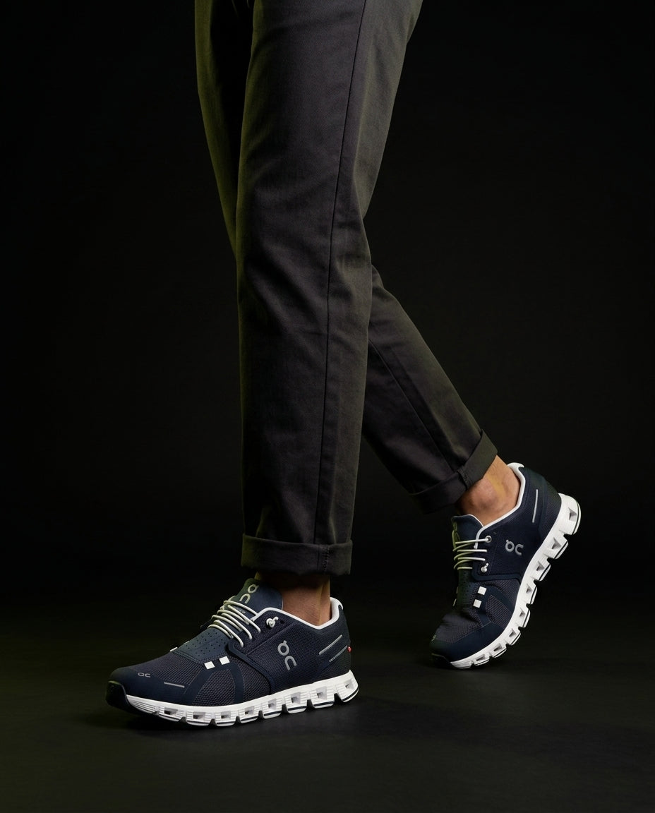 ON 5 Mesh CloudTec Running Trainer