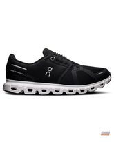 ON 6 Mesh Layered Running Trainer Black White #blackwhite