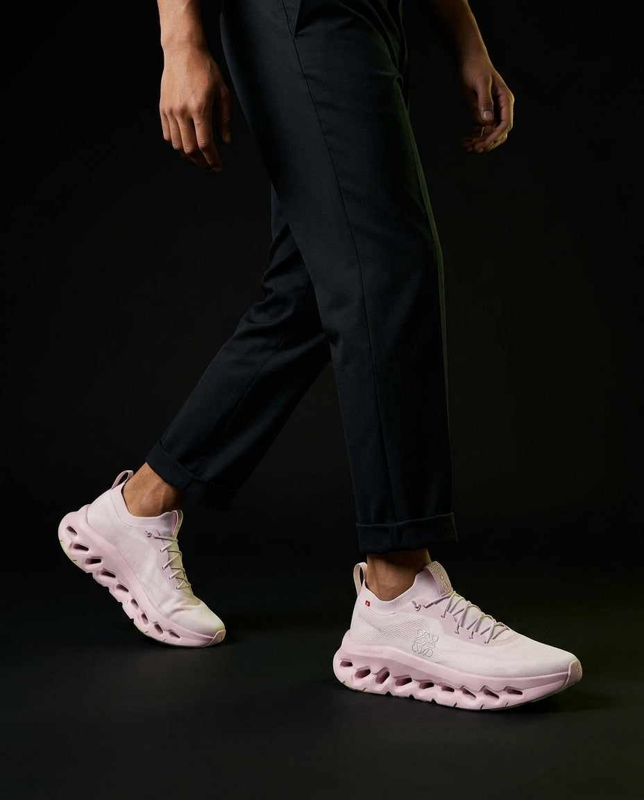 ON Knit Cutout-Sole Chunky Runner