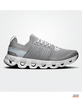 ON Knit Tooth-Sole Running Trainer Grey White #greywhite