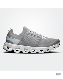 ON Knit Tooth-Sole Running Trainer Grey White #greywhite