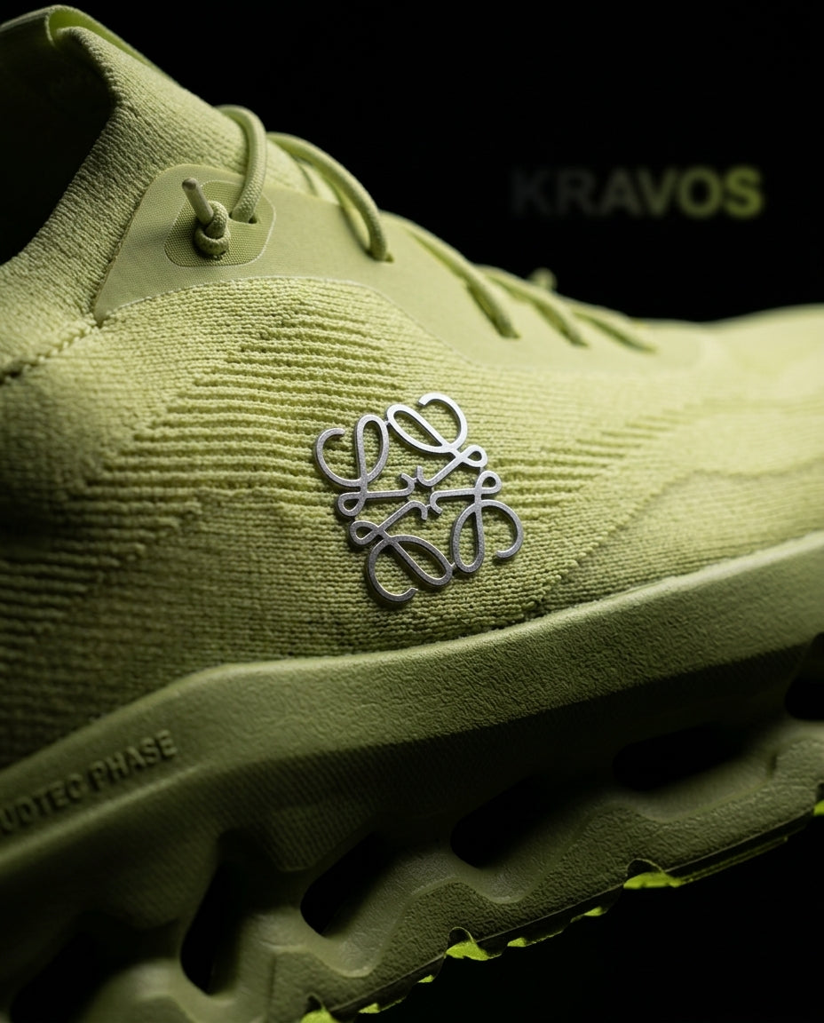 ON Knit Wave-Sole Running Trainer