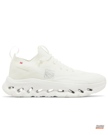 ON Knit Wave-Sole Running Trainer White #white