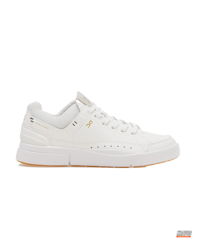 ON Leather Gum-Sole Court Trainer