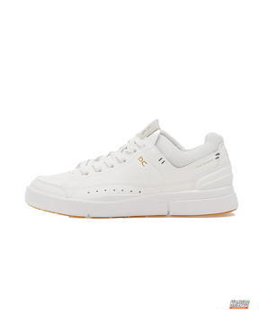ON Leather Gum-Sole Court Trainer