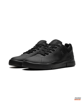 ON Leather Panelled Court Trainer