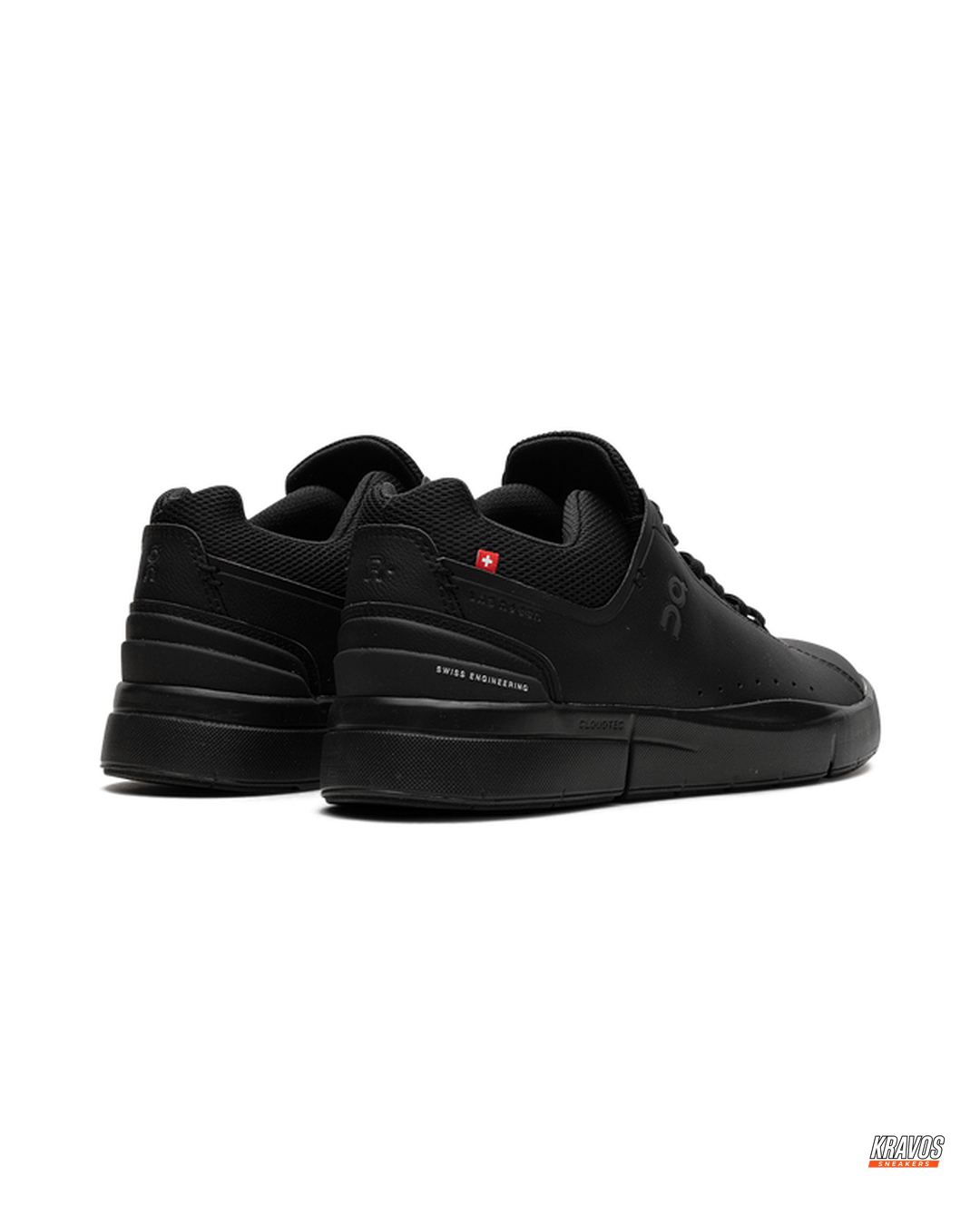 ON Leather Panelled Court Trainer