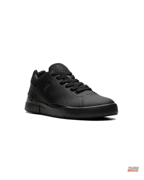 ON Leather Panelled Court Trainer