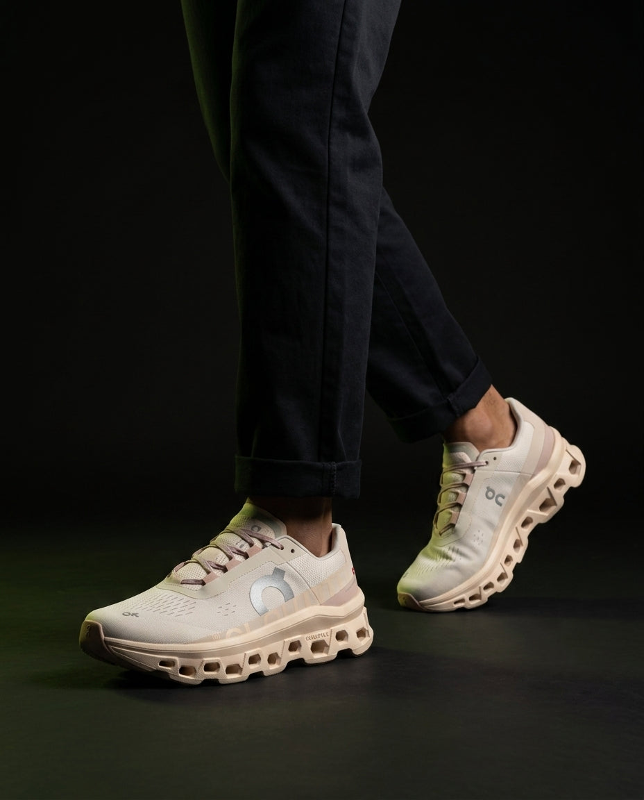 ON Mesh Cutout-Sole Chunky Runner