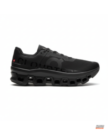 ON Mesh Cutout Sole Running Trainer Triple Black #tripleblack
