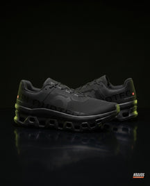 ON Mesh Cutout Sole Running Trainer Triple Black