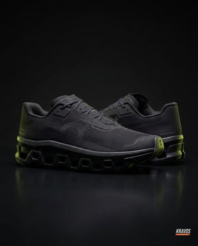 ON Mesh Cutout-Sole Running Trainer Triple Black