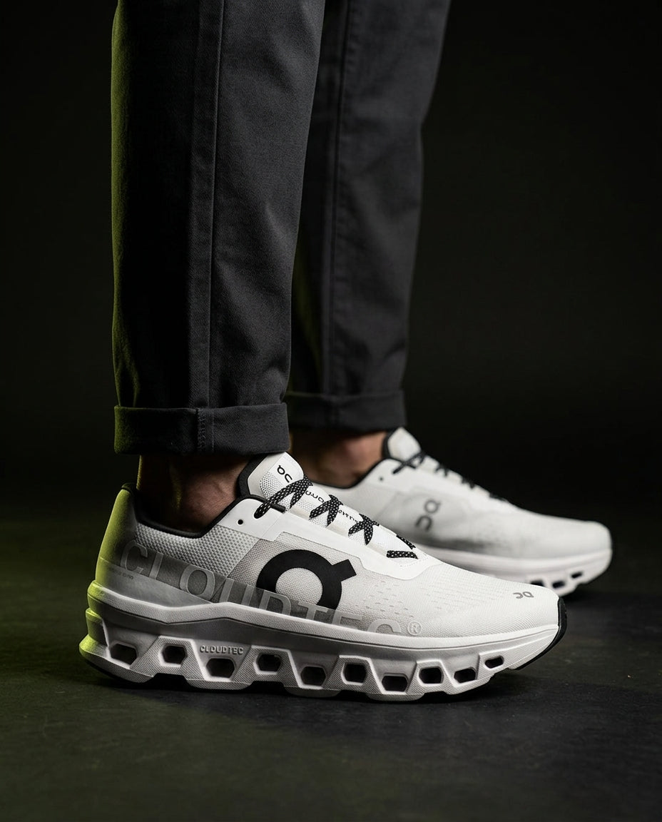 ON Mesh Cutout Sole Running Trainer