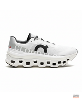 ON Mesh Cutout-Sole Running Trainer White Grey Black #whitegreyblack