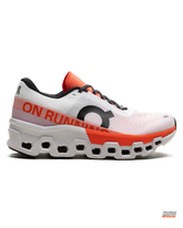 ON Mesh Honeycomb Sole Running Trainer White Orange Black #whiteorangeblack