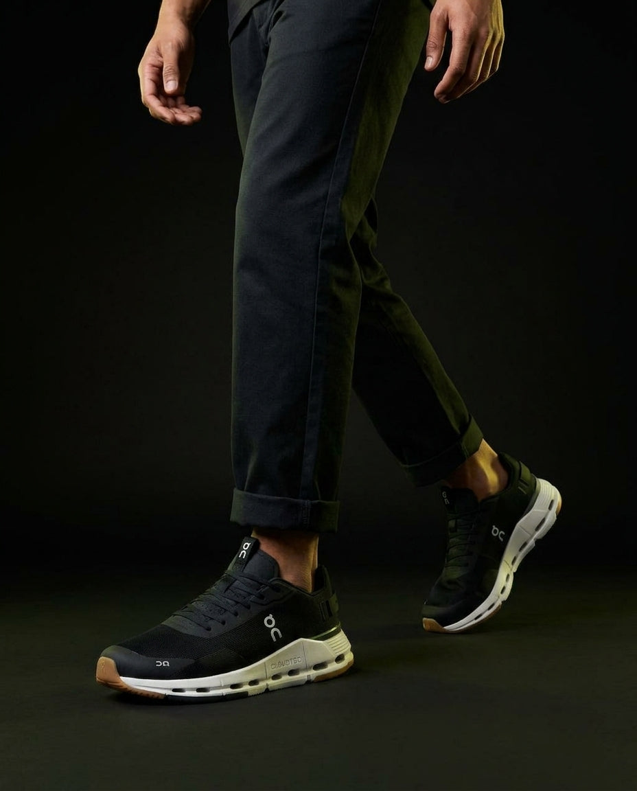 ON Mesh Layered Cushioned Trainer