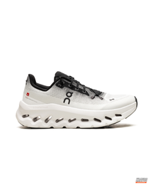 ON Mesh Perforated Cushioned Running Trainer White Black #whiteblack