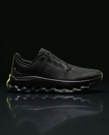ON Mesh Perforated Sole Running Trainer Triple Black