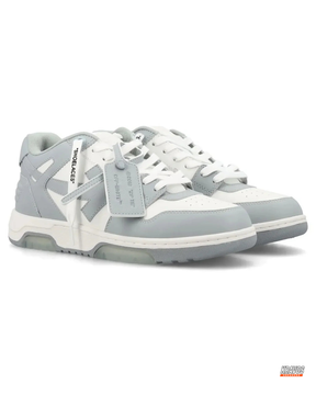 OW Leather Panelled Arrow Trainer