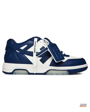 OW Leather Panelled Arrow Trainer