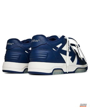 OW Leather Panelled Arrow Trainer