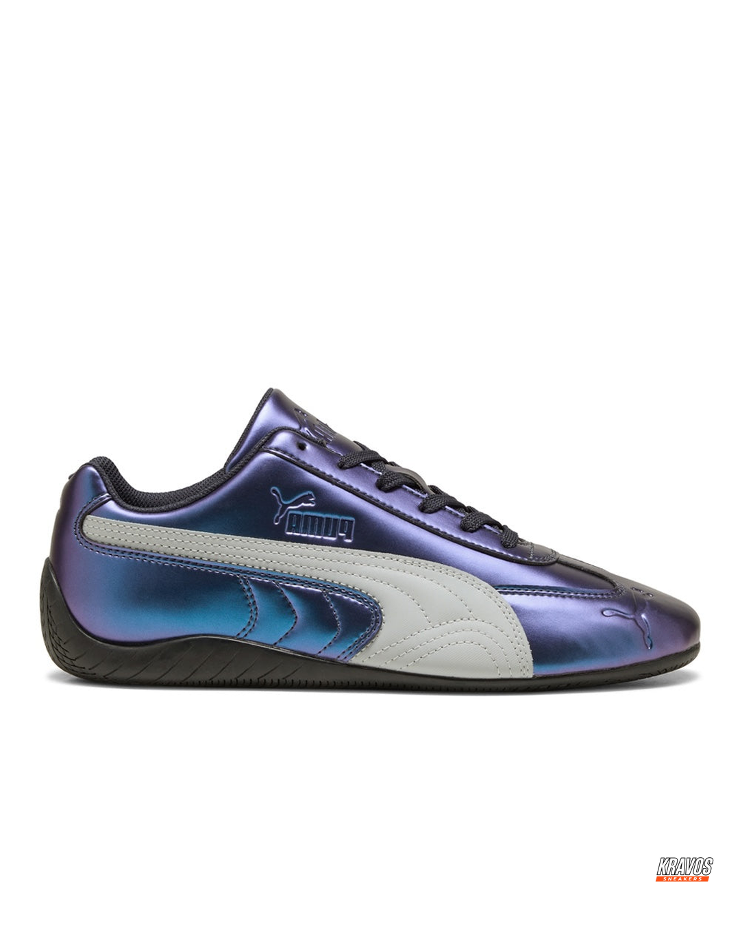 PM Iridescent Leather Racing Trainer