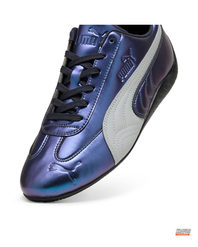 PM Iridescent Leather Racing Trainer