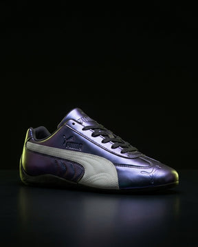 PM Iridescent Leather Racing Trainer