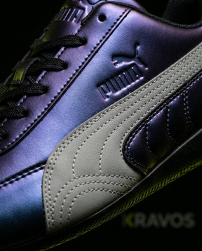 PM Iridescent Leather Racing Trainer