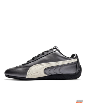 PM Leather Curved-Panel Racing Trainer