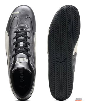 PM Leather Curved-Panel Racing Trainer