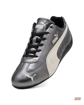 PM Leather Curved-Panel Racing Trainer