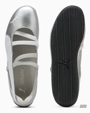 PM Leather Curved-Panel Racing Trainer