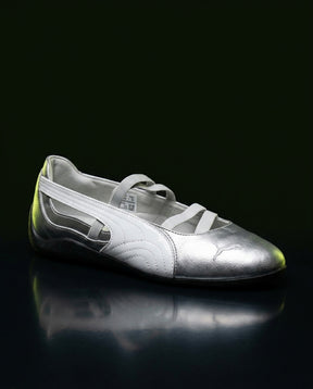 PM Leather Curved-Panel Racing Trainer