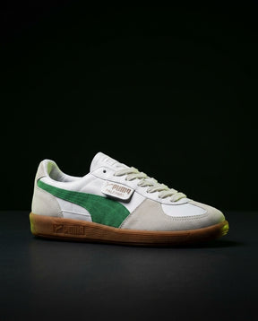 PM Leather Suede Gum-Sole Terrace Trainer