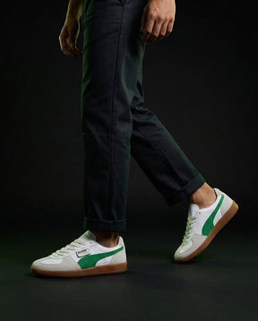 PM Leather Suede Gum-Sole Terrace Trainer