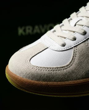 PM Leather Suede Gum-Sole Terrace Trainer