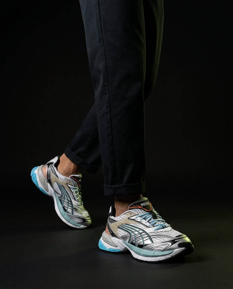 PM Mesh Crossover-Panel Chunky Runner