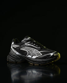 PM Mesh Gum-Sole Chunky Runner Black White Gum