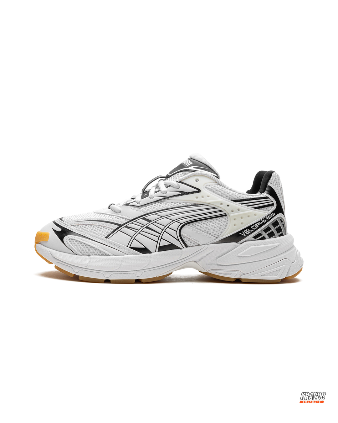 PM Mesh Gum-Sole Chunky Runner