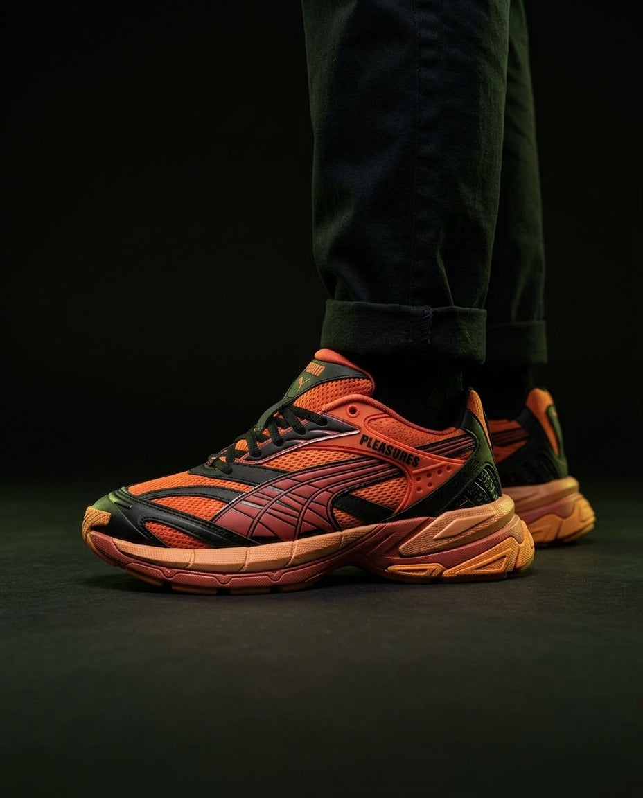 PM Mesh Layered Chunky Runner