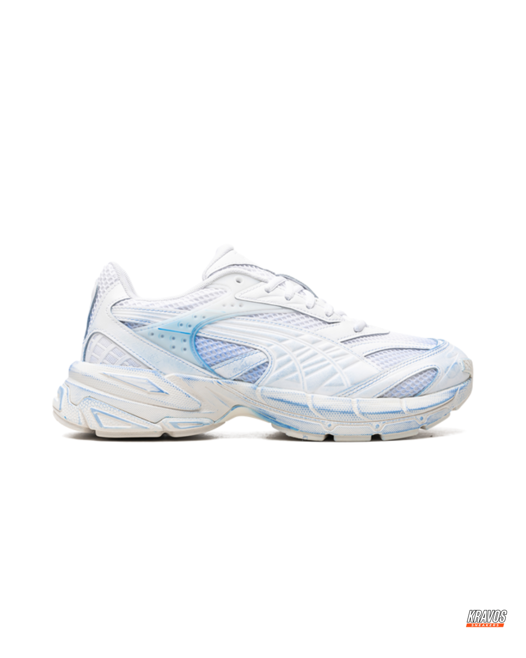 PM Mesh Layered Overdyed Runner