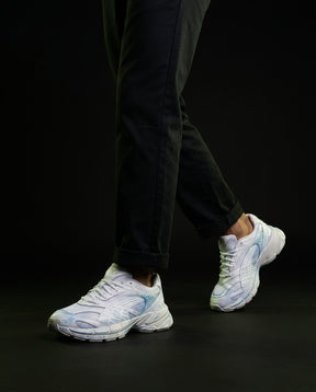 PM Mesh Layered Overdyed Runner