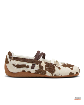 PM Pony Hair Elastic Ballet Trainer