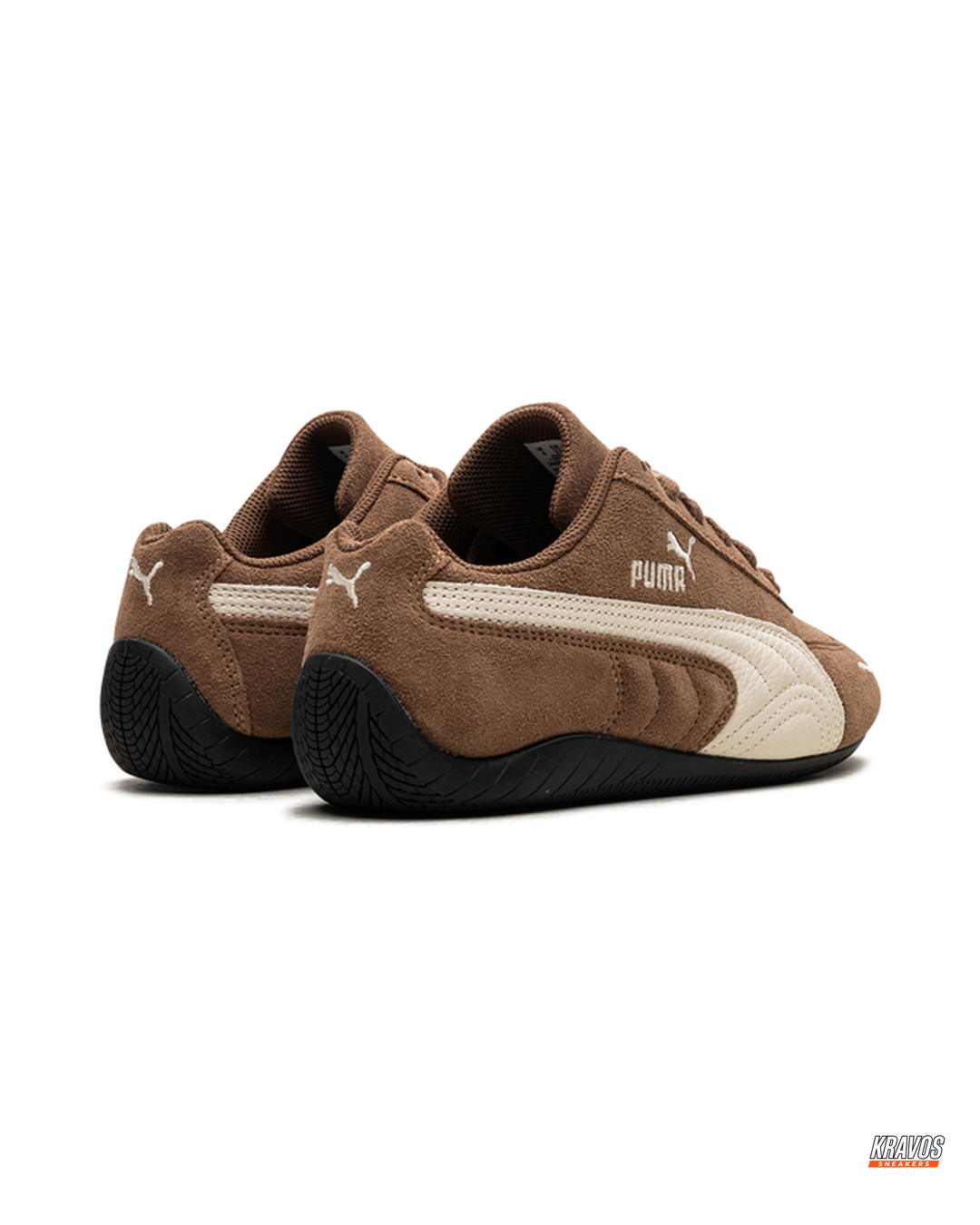 PM Suede Curved-Sole Racing Trainer