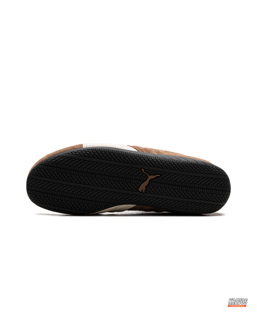 PM Suede Curved-Sole Racing Trainer