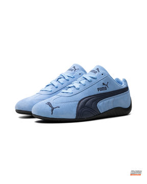 PM Suede Curved-Sole Racing Trainer