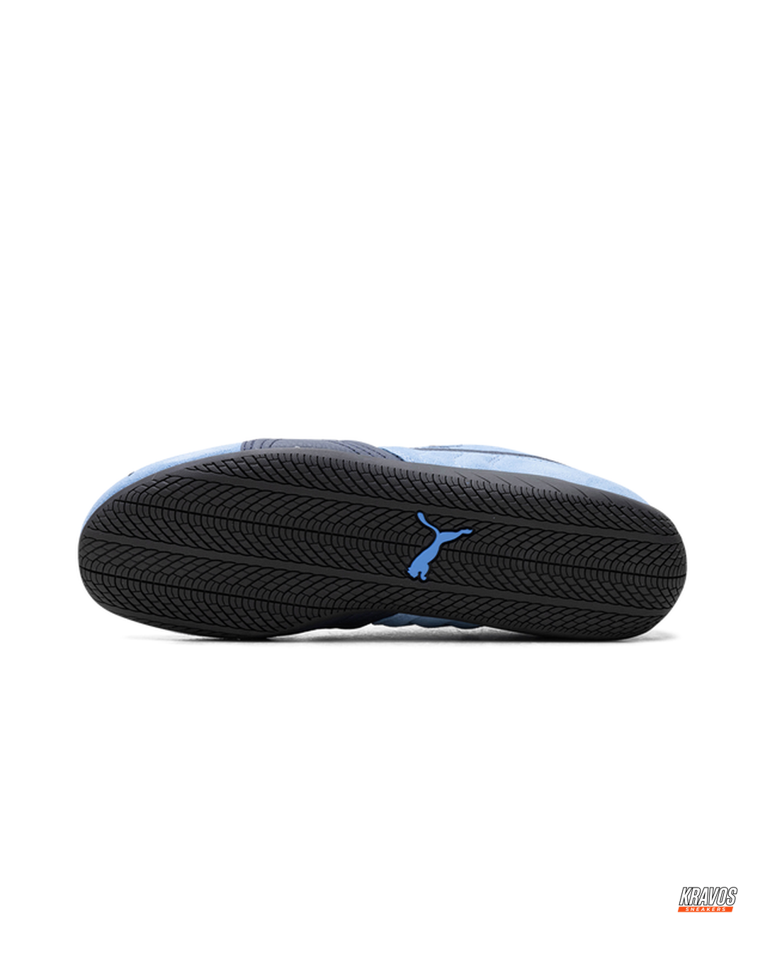 PM Suede Curved-Sole Racing Trainer